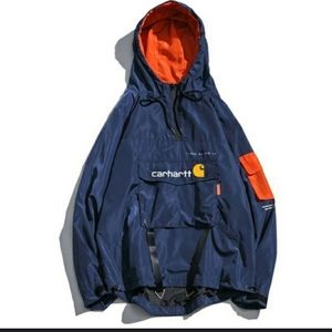 Pullover Hooded Windbreaker
